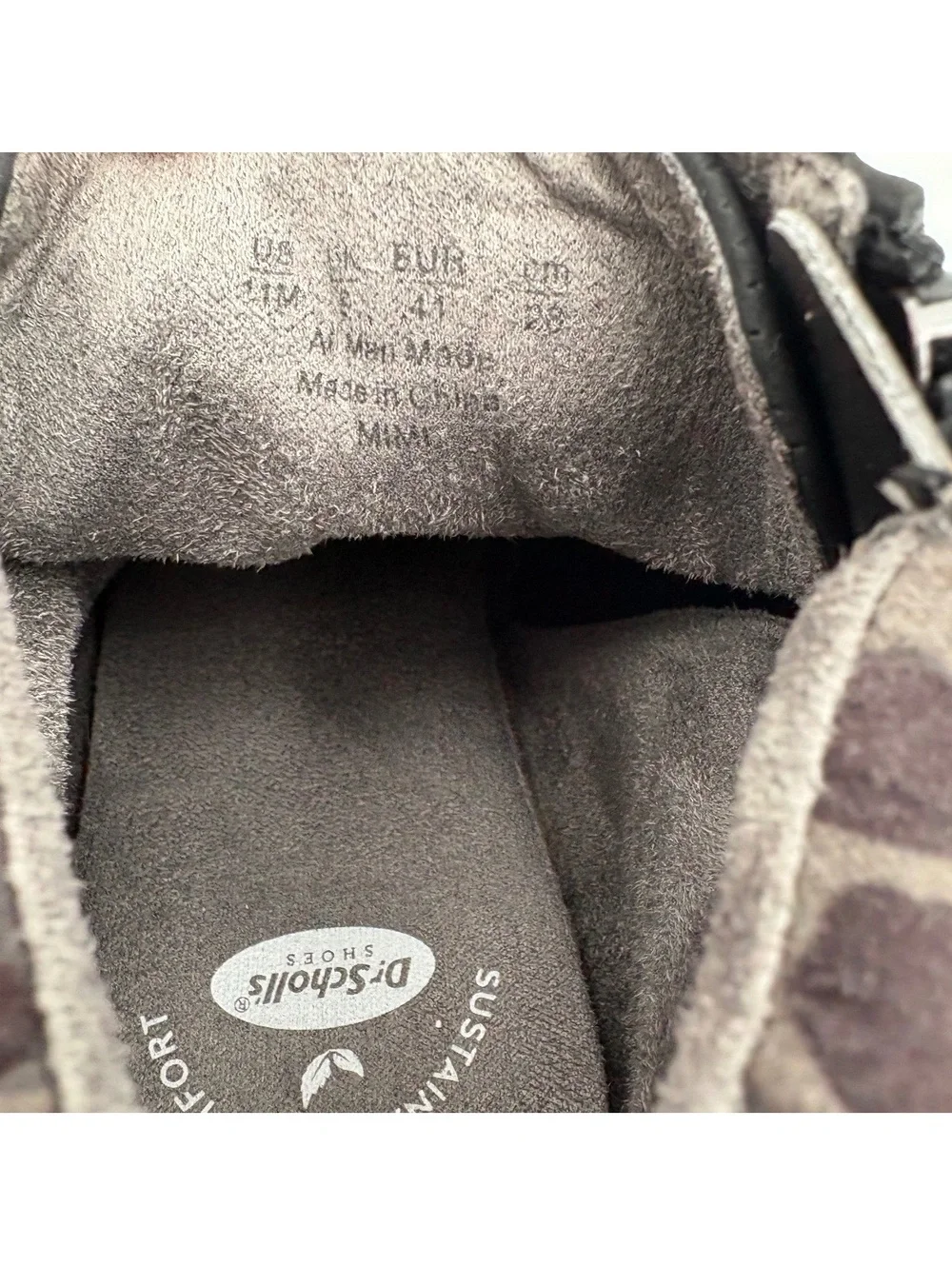 Dr. scholls Mini Wedge size 11 m Sustainable Comfort Women's Sneakers Leopard